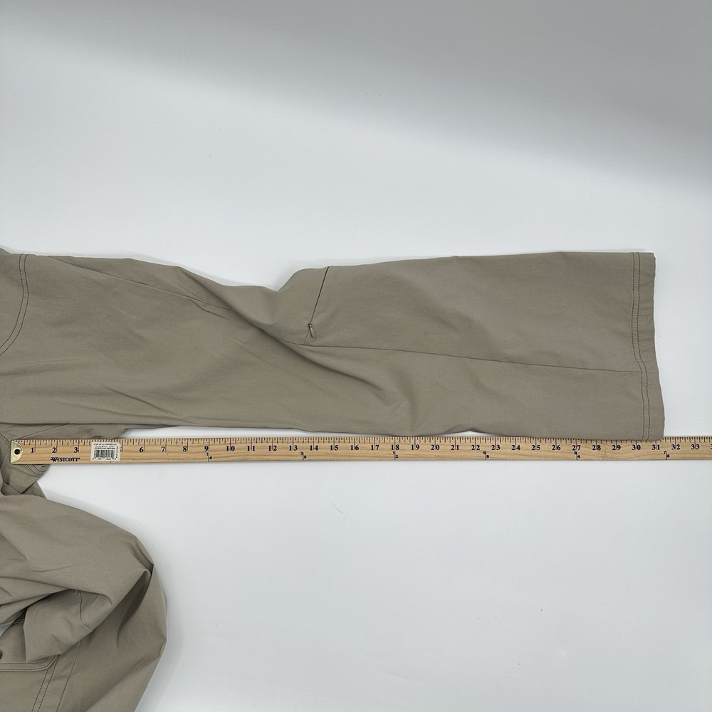 Athleta Dipper‎ Cargo Pants Women's 6 Beige Stretch Pull On Work Travel Pockets - Picture 8 of 14